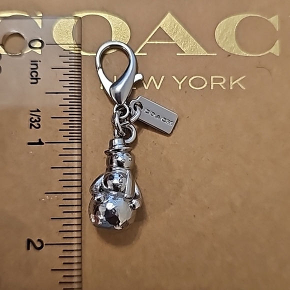 Coach Snowman charm bag - Picture 2 of 6